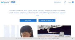 Desktop Screenshot of nusil.com